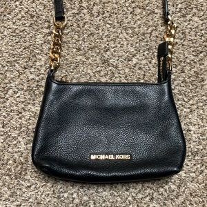 Michael Kors Cross Body Small Purse: Black
